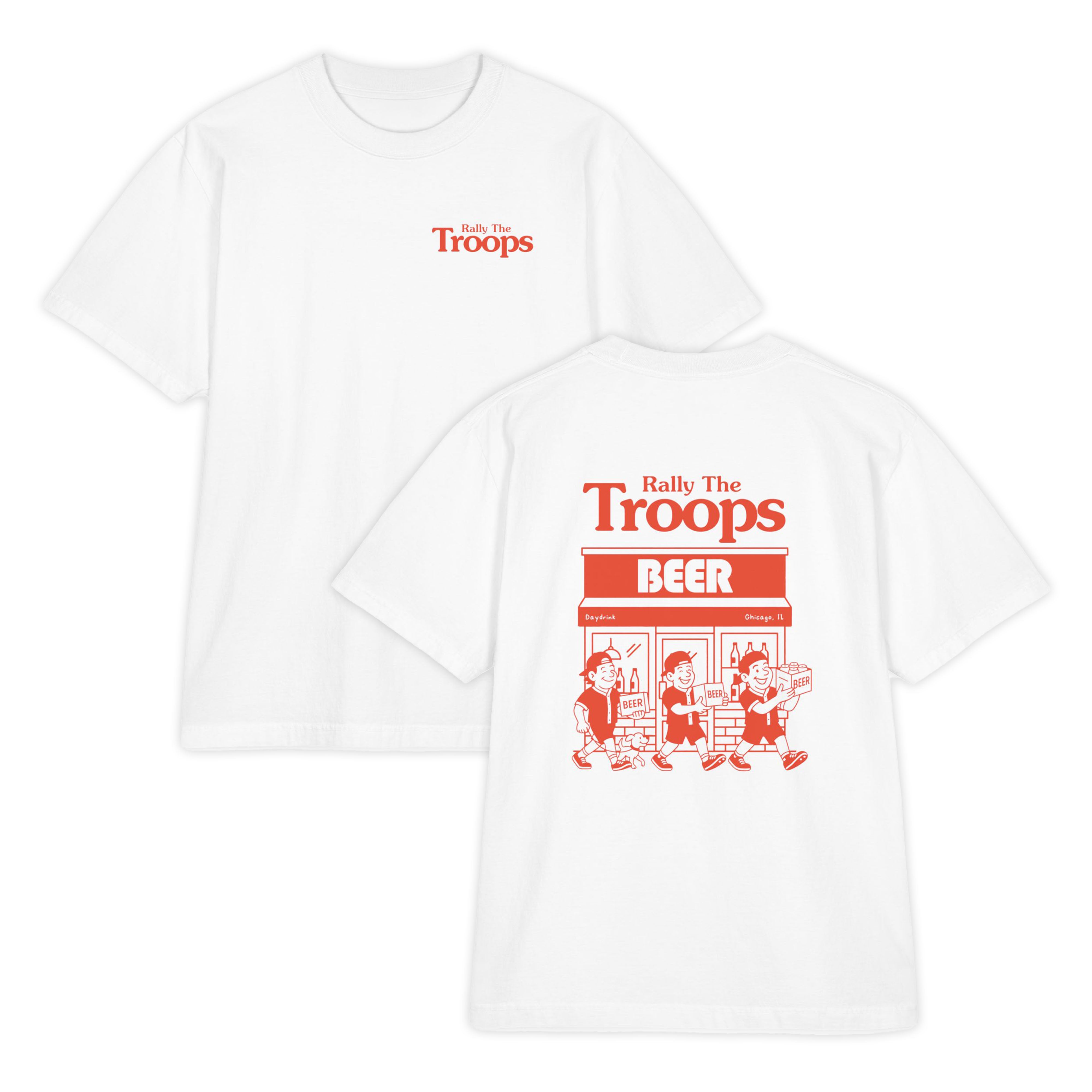 Rally the Troops T-Shirt – Daydrink