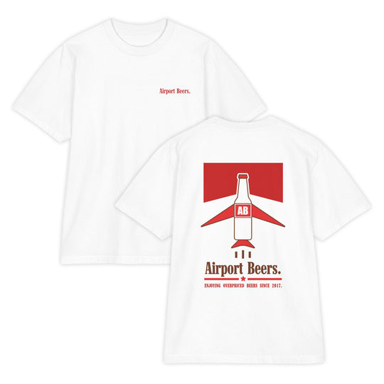 Airport Beers Marly Red T-Shirt