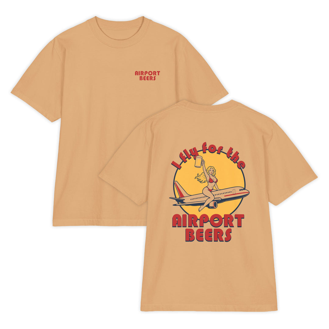 I Fly For The Airport Beers T-Shirt