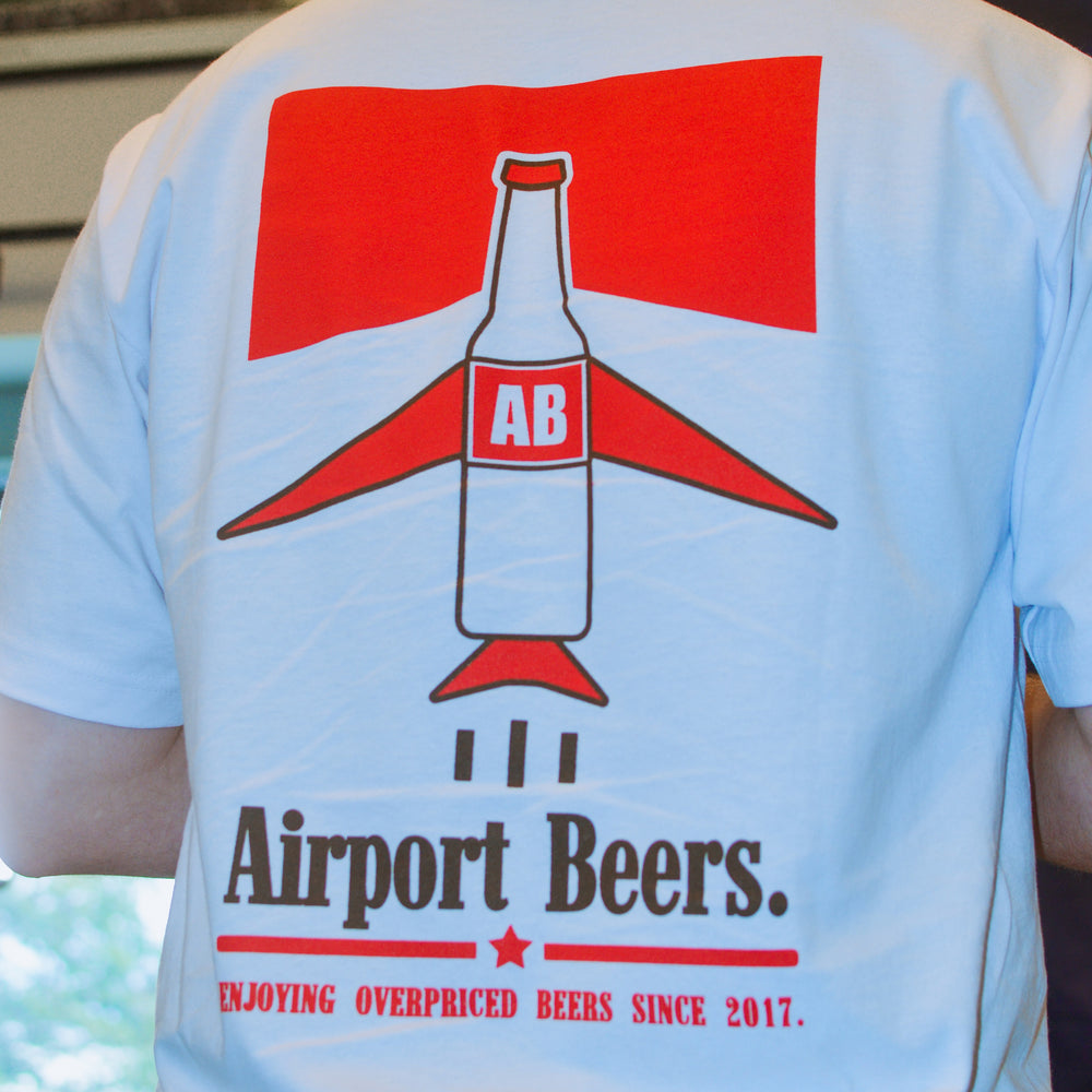 Airport Beers Marly Red T-Shirt