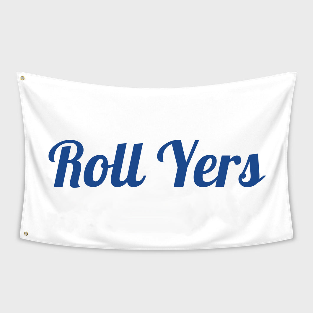 Dayton Roll Yers Cursive Flag